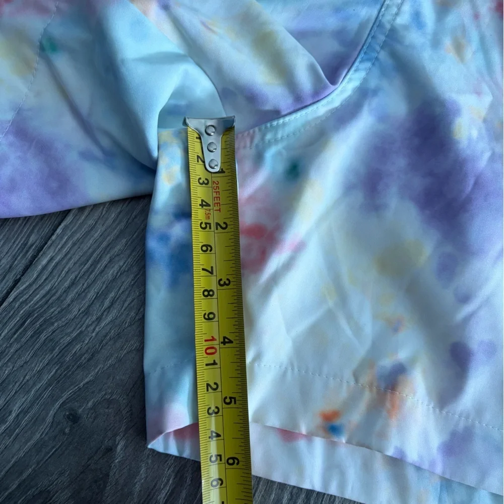 Abercrombie & Fitch  Stretch Pastel Tie-Dye Swim Trunks multicolor Size XXL